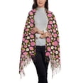 thumbnail image 2 of Xecao Strawberry Pattern Womens Winter Scarf Fall Scarf Oversized Large Scarf for Women Warm Shawl Wrap, 2 of 8