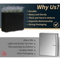 thumbnail image 2 of Metal Planter for Outdoor Plants 30Lx10Wx24H inches Tall Divider Planter Box 31 Pounds Black with Copper Rim, 2 of 6