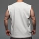 thumbnail image 5 of Playeras Cuello V Para Hombre, Camiseta Sin Mangas De Gimnasio Para Culturismo, Camiseta De Entrenamiento Con Corte Muscular, Camiseta Sin Mangas De Fitness, 5 of 8