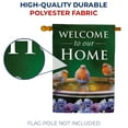 thumbnail image 3 of America Forever Welcome Spring Home House Flag 28 x 40 inches Double Sided Summer Bird, Vibrant, Colorful Flower - Seasonal Yard Lawn Outdoor Decorative Spring Birds House Flag, 3 of 4