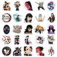 thumbnail image 5 of 50PCS Anime Demon Slayer Cartoon New Graffiti Creative Sticker Guitar Computer Waterproof Sticker, 5 of 5