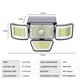 thumbnail image 1 of Luces solares LED para exteriores, lámpara de pared con Sensor de movimiento, iluminación de seguridad impermeable con cabeza ajustable, focos de lámpara de inundación, 368/278, 1 of 4
