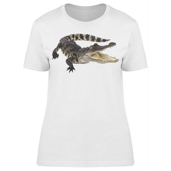 Crocodylus Siamensis T-Shirt Women -Image by Shutterstock, Female Large