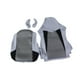 thumbnail image 5 of Fundas para sillas gaming, elásticas, ergonómicas y extraíbles, para silla de oficina, para ordenador, sillas giratorias. Negro Gris, 5 of 8