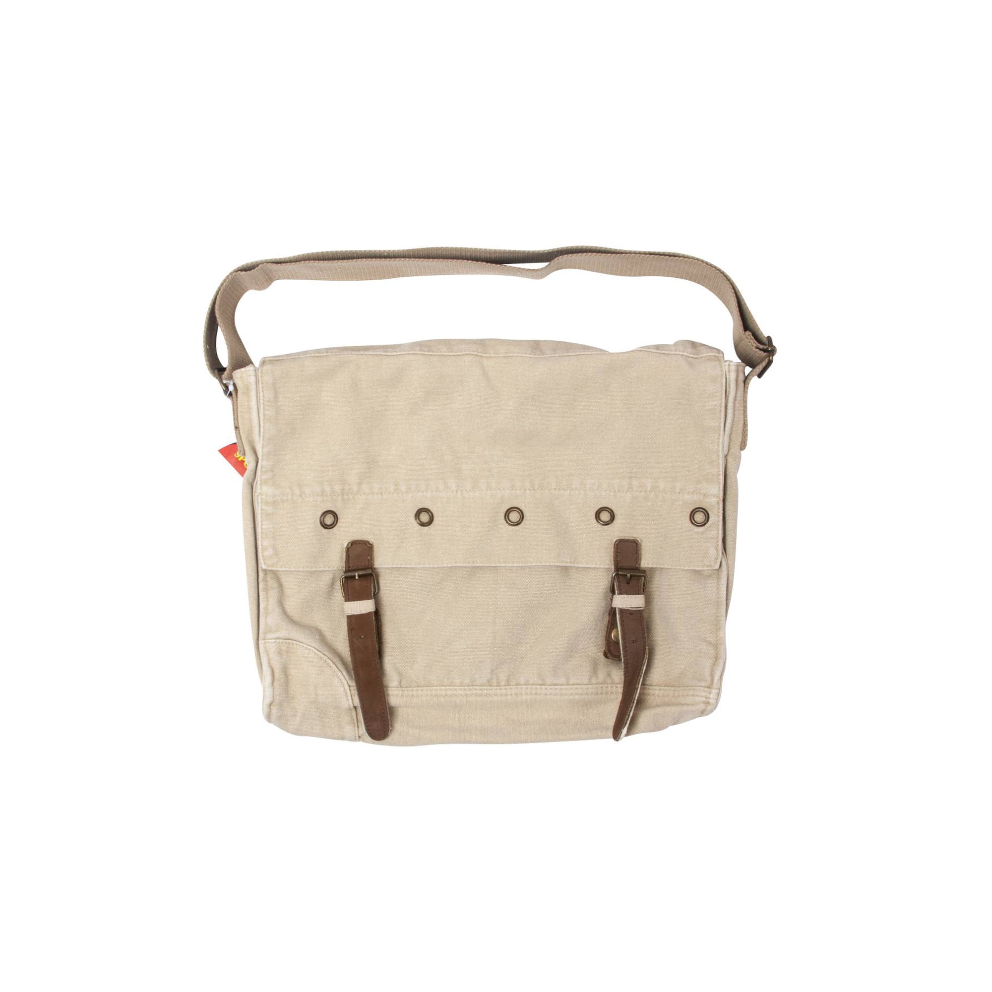 Gravity Canvas Messenger Bag - Khaki
