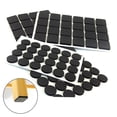 thumbnail image 3 of UPGRATOR 8Pcs Black Self Adhesive Floor Protector Pads for Furniture and Chairs, 3 of 8