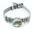 thumbnail image 1 of Tian An Men Bird Nest Beijing China Pulsera pulsera pulsera de cristal amor pulsera ajustable, 1 of 2