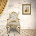 thumbnail image 3 of Thomas Shotter Boys 15x18 Gold Ornate Wood Frame and Double Matted Museum Art Print Titled - The Alexandre Tower in 1827, and La Fontaine Saint-Victor (1827), 3 of 4