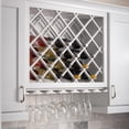 thumbnail image 4 of Hardware Resources WR45-2MP Wine Lattice Rack With Bevel, Maple, 4 of 4