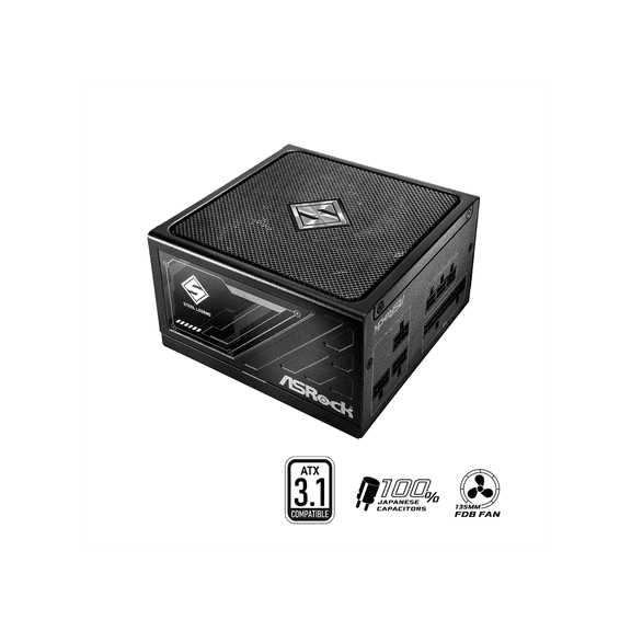 ASRock SL-650G 650W ATX3.1 80 PLUS GOLD Certified Full Modular Power Supply