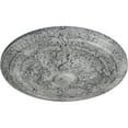 thumbnail image 3 of Ekena Millwork 26"OD x 3"P Vincent Ceiling Medallion (Fits Canopies up to 6"), Hand-Painted Ultra Pure White Crackle, 3 of 5