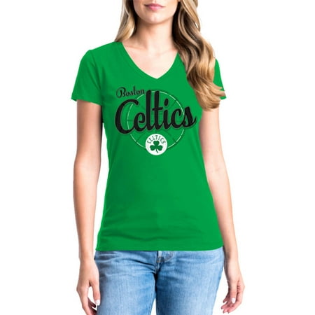 NBA Boston Celtics Isaiah Thomas Women's Short Sleeve Player (Best Celtic Fc Players Of All Time)