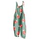 thumbnail image 2 of ICHUANYI Clearance Women Ladies Printed Summer Sleeveless Backless Loose Long Playsuits Rompers Jumpsuit(Green, XL) ICHUANYI WER2023080806924, 2 of 5