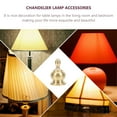thumbnail image 3 of Shisuyan European Style Pendant Lamp Finial Lamp Lighting Crown Lamp Fixing Screw Cover, 3 of 9