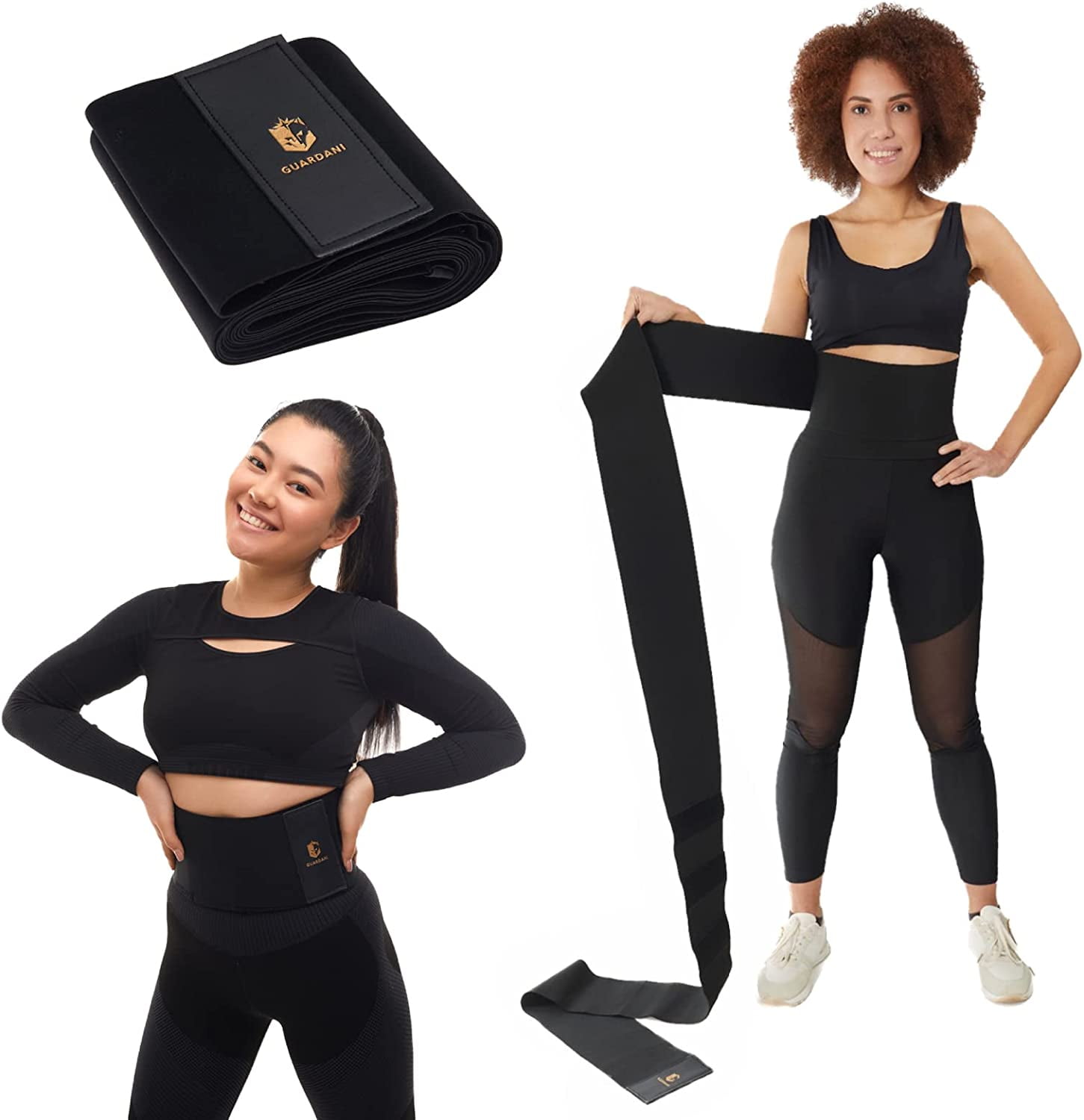 Waist Wraps for Stomach, Wrap Waist Trainer for Women Lower Belly Fat