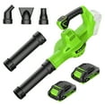 thumbnail image 4 of 20V Cordless Leaf Blower with Battery & Charger - 150 MPH High-Speed, Lightweight. For Yard, Lawn, Driveway, Patio. Ideal Valentine's Gift for Him, Dad, Landscapers. Compatible with 18V Tools., 4 of 11