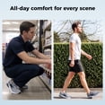 thumbnail image 3 of MAYKX Men Slip on Tennis Shoes Cushioned Running Sneaker for Daily Walking，Gym,Workout, 3 of 7