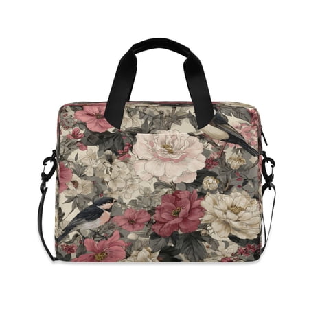 Laptop Bag Laptop Briefcase 15.7 x 3 x 11.8 Inches Laptop Bag Briefcases Laptop Storage Travel Laptop Bag Work Laptop Bag Rose Cute
