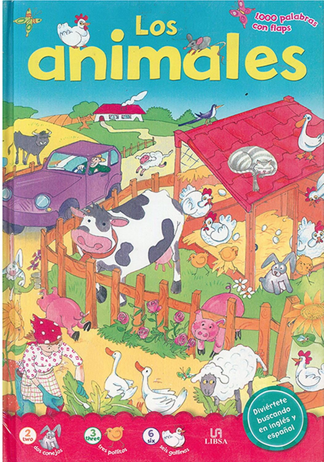 Libsa 1000 palabras con flaps: animales Libsa 9788466227315 | Bodega Aurrera ...