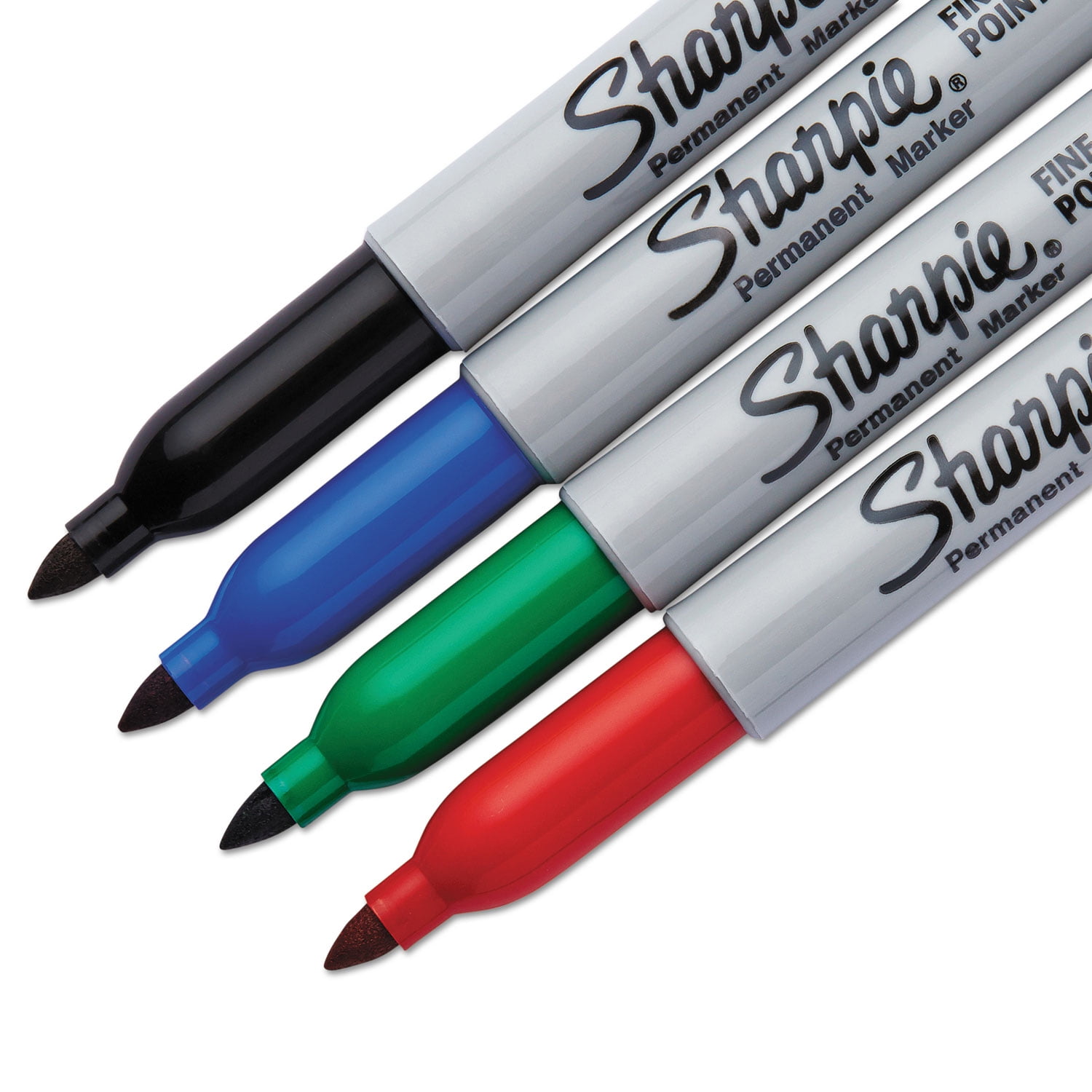 Permanent Markers Set with 18 Assorted Vibrant Colors - 36 Fine