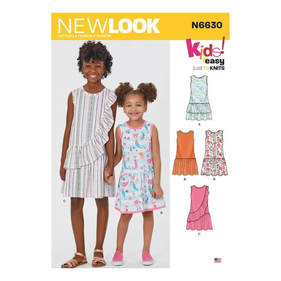 New Look Sewing Pattern 6630 Dresses