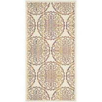 SAFAVIEH Havana Jacinth Geometric Indoor/Outdoor Area Rug, Natural/Multi, 2'7" x 5'