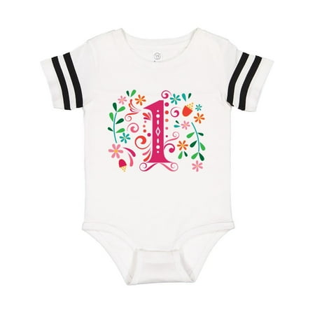 

Inktastic 1st Birthday Party 1 Year Old Girls Gift Baby Girl Bodysuit