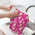 thumbnail image 6 of Sikiie Vintage Flowers Waffle Weave Kitchen Dish Cloth,Super Absorbent Kitchen Dish Towels 16*26 Inches for Dish Rags Washing Dishes, Drying Dishes, 6 of 7