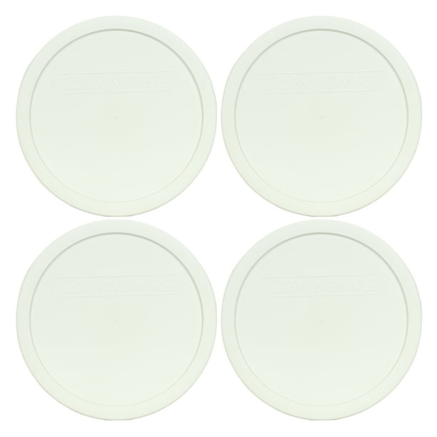 Corningware F5PC French White 1.5qt Round Plastic Replacement Lid (4