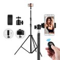 thumbnail image 4 of FlyFlise Studio Photography Light Tripod Stand Adjustable Aluminum Alloy for Supporting Flash Lights Softbox with, 4 of 8