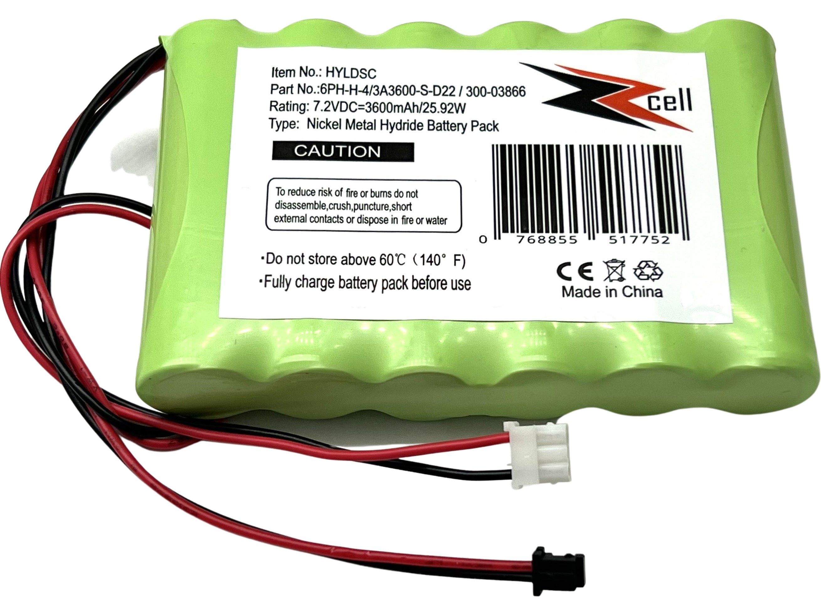 ZZcell Battery Replacement for DSC Impassa 9057 Control Panel, 6PHH4
