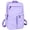 Purple, variant on Mini Backpack for Women, 11 Pockets, Large Capacity Small Backpack, Lightweight Water-Resistant Travel Daypack, Fits 13-Inch Laptop, Trolley Sleeve, 2 Bottle Holders