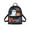 Halloween Ghost Pumpkin Print, variant on HELLHERO Christmas Small Backpack Featuring Snowman Candy Cane, Lightweight Polyester Backpack Purse for Women Travel and Dating