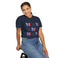 thumbnail image 7 of Coquette Bow 4th of July Fireworks Comfort Colors Women's Shirt, 7 of 7