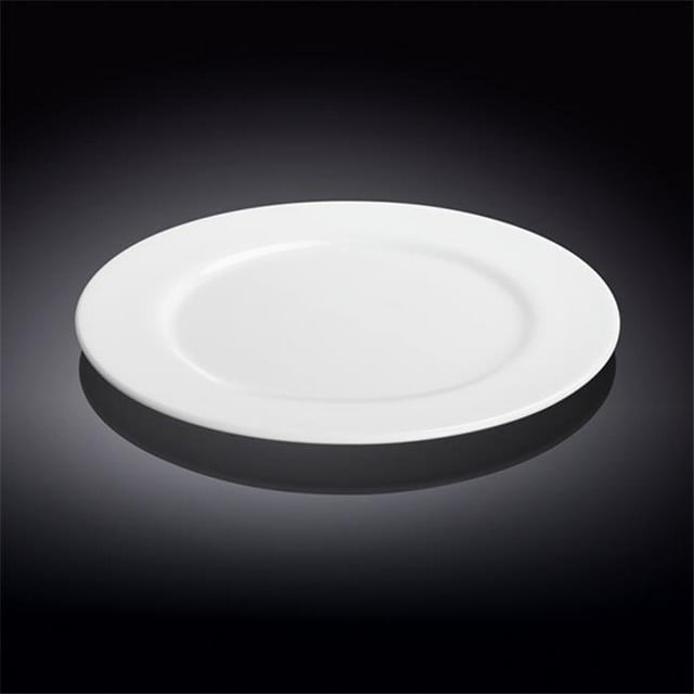 Wilmax 991179 Assiette de Souper Professionnelle de 9 Po, Blanche - Lot de 36