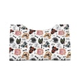 thumbnail image 4 of Lsque Hip Hop Dog Printed Long Tissue Box Cover Holder, Facial Paper Organizer Dispenser,Triangle with Bottom Belt, PVC Leather Decorative Organizer, 4 of 9