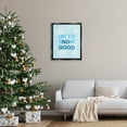 thumbnail image 3 of Stupell Industries Up To Snow Good Phrase Holiday Painting Black Floater Framed Canvas Art Print Wall Art, 25 x 31, 3 of 10