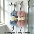 thumbnail image 3 of CasaVibe Loofah Set 6-Piece - 4x80g Dual-Segment Loofah Bath Sponge Scrubbers + 2x50g Soft Sponge, PET Mesh for Lathering, Exfoliating & Quick-Drying, 3 of 8