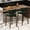 Dark green 2 pack, variant on Upholstered Bar Stools Set of 2, 26″ Counter Height Bar Stools with Wood Legs, Kitchen Island Stools with Back, Linen Fabric , Curved Back, Metal Footrest, for Kitchen Island Dining Room Bar, Beige