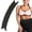 B, variant on Washable Sweat Absorbing Waistband Liner, Reusable Anti-Sweat Underwear Waist Protector Pad, Breathable Stomach Sweat Barrier Band for Workout Pants Leggings High Waist Jeans
