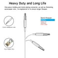 thumbnail image 6 of MyBat Pro Wired Stereo Handsfree w/ 3.5mm Mic - White, 6 of 7