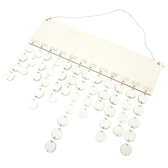 unbranded  Birthday Calendar DIY Pendant Hanging Ornament Family Decor Wall