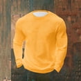 thumbnail image 4 of Color Su Propio Pijamas Hombres Fitness Home Wear Moda Suelta Casual Color Sólido Camiseta Deportes Top para Casual Diario, 4 of 5