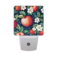 thumbnail image 6 of Yayeee LED Night Light for The Home Plug in With Light Sensors 2 Pack, Blue Apple Pattern, 6 of 6