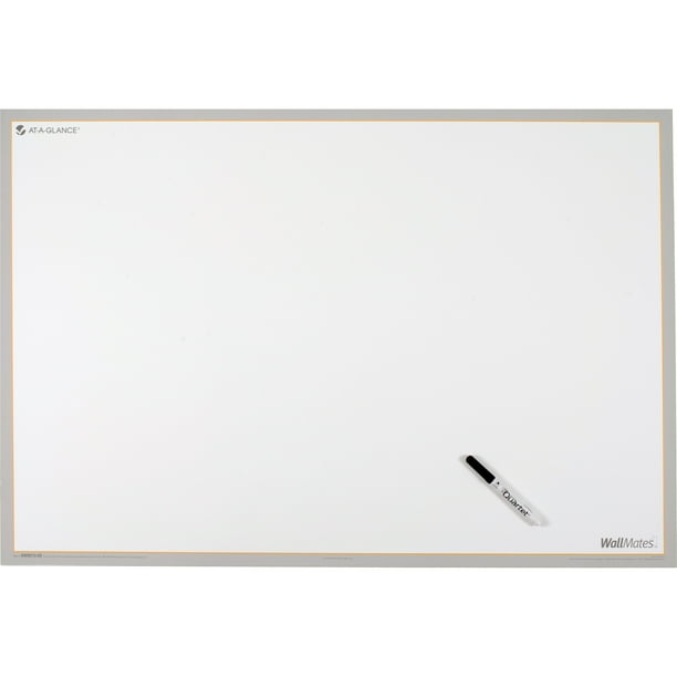 ATAGLANCE WallMates SelfAdhesive Dry Erase Writing Surface, 36 x 24