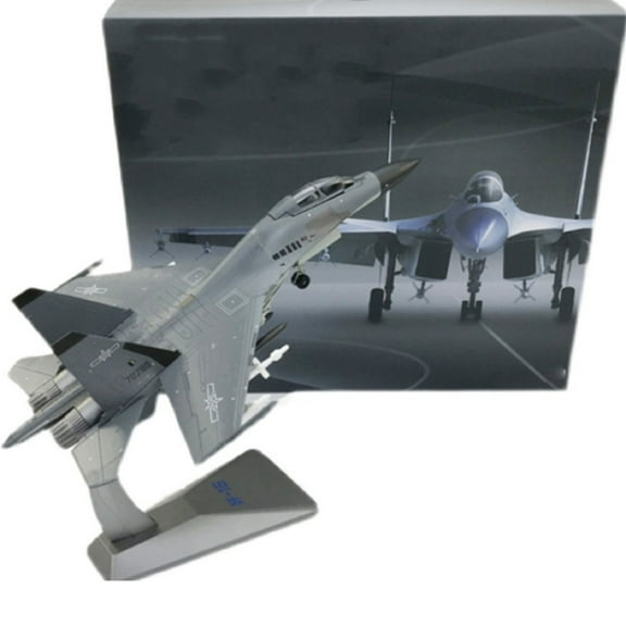 JIAHAOO Diecast Chinese Air Force J-16 Fighter Plane 1/72 Scale Model Aviation Collectible Display Souvenir Decor