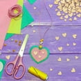 thumbnail image 6 of OFFIGAM Multi Size Wooden Hearts for Crafts Craft Embellishments Khaki 250pcs for Sign Making, 6 of 10