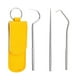 thumbnail image 1 of Kit de palillos de dientes de acero inoxidable, herramientas de limpieza dental, juego de palillos reutilizables, llavero de bolsillo, palillos de dientes metálicos portátiles para viajes, 1 of 2