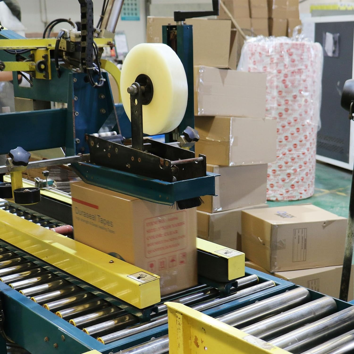 Shield Tape 8 Rolls - 2 Mil - Acrylic Machine Length Carton Sealing Packing Tape Superior Hold, Quality Adhesive, Multi Purpose, Clear, 3" x 1000 Yards (3000 ft)