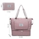 thumbnail image 3 of Bolsa de gimnasio grande con compartimento para zapatos - Bolsa deportiva de 40L para hombres y mujeres, bolsa de viaje resistente al agua con bolsillo húmedo/seco, diseño plegable, 3 of 6